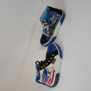 Sonic The Hedgehog Round Up Sneakers Size 13